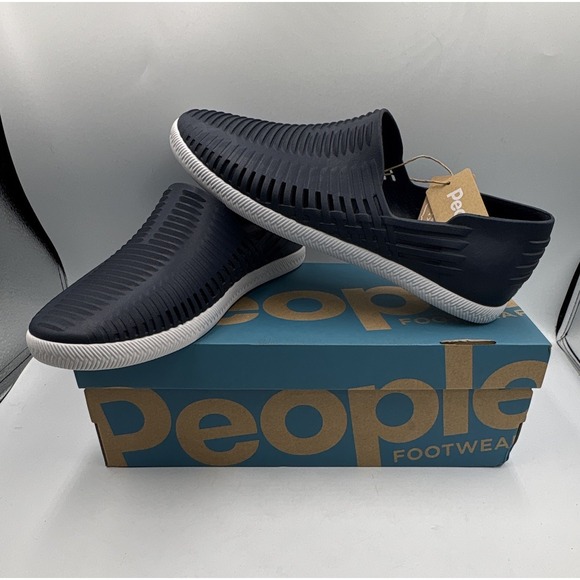 People Footwear Other - People Footwear Skylite EVA Foam Navy/White Slip-On Casual Shoes Mens US 10